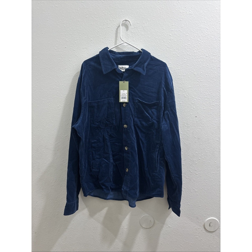 Goodfellow button down shirt NWT XL Galaxy Blue